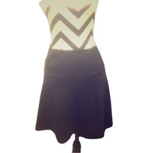No boundaries black mini skirt with a slight flare Black Skater Skirt mini